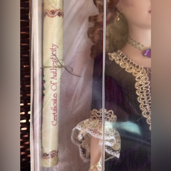 Collectible Genuine Fine Bisque Porcelain with Certificate of Authenticity - Picture 6 of 14